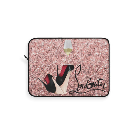 Rose Gold Boss Lady Laptop Sleeve - Fearless Confidence Coufeax™