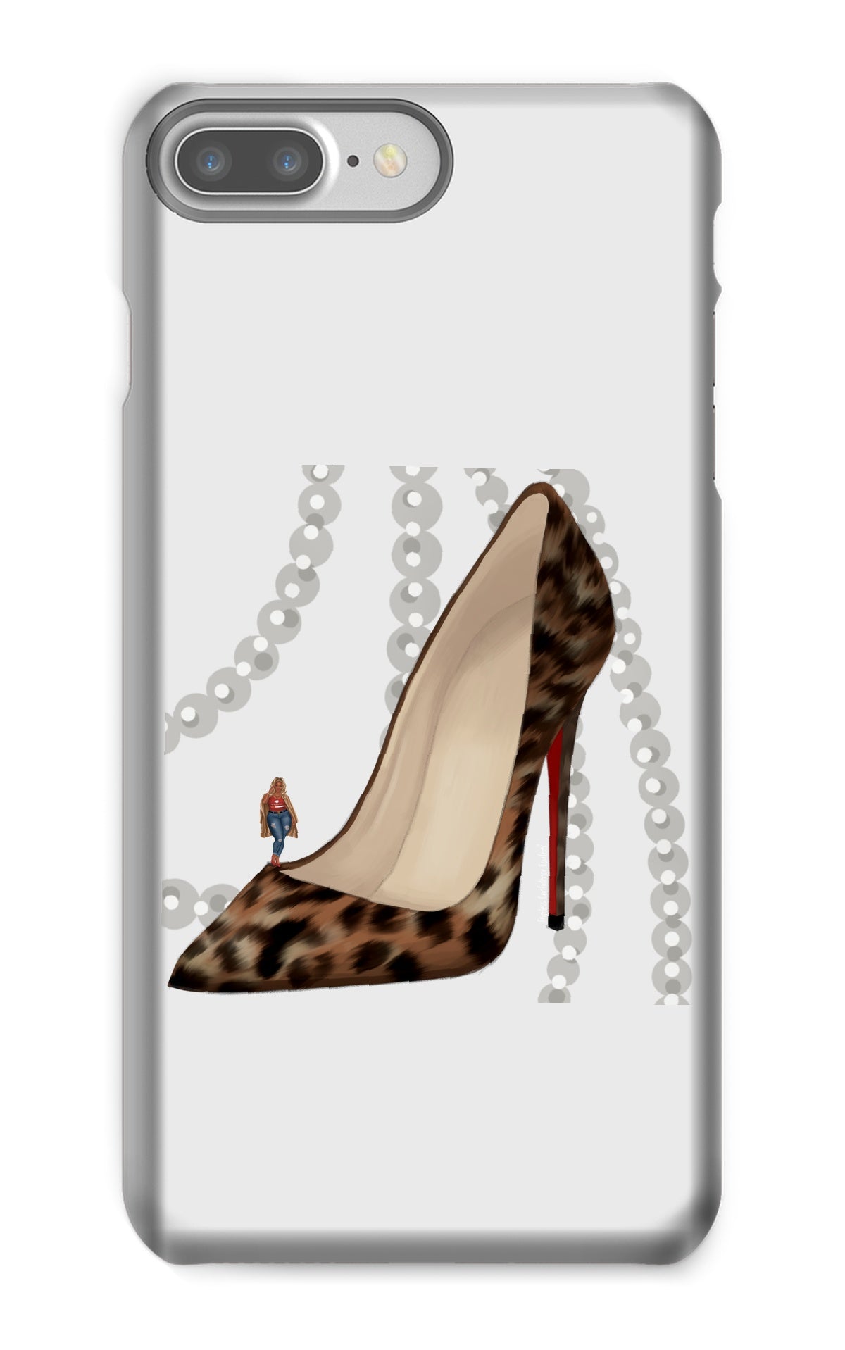 Leopard Heels Phone Case - Fearless Confidence Coufeax™