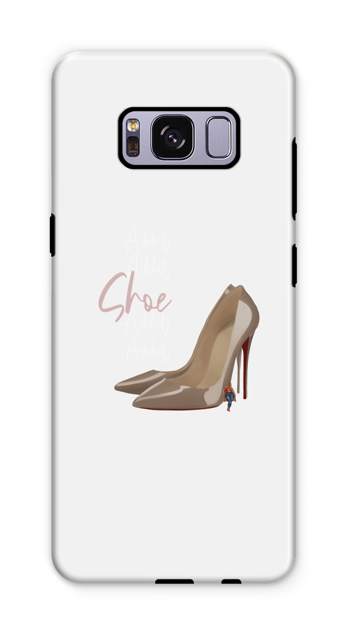 Nude Red Bottoms  Phone Case - Fearless Confidence Coufeax™