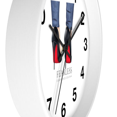 Fearless Confidence Coufeaux Heels & Jeans Wall clock - Fearless Confidence Coufeax™