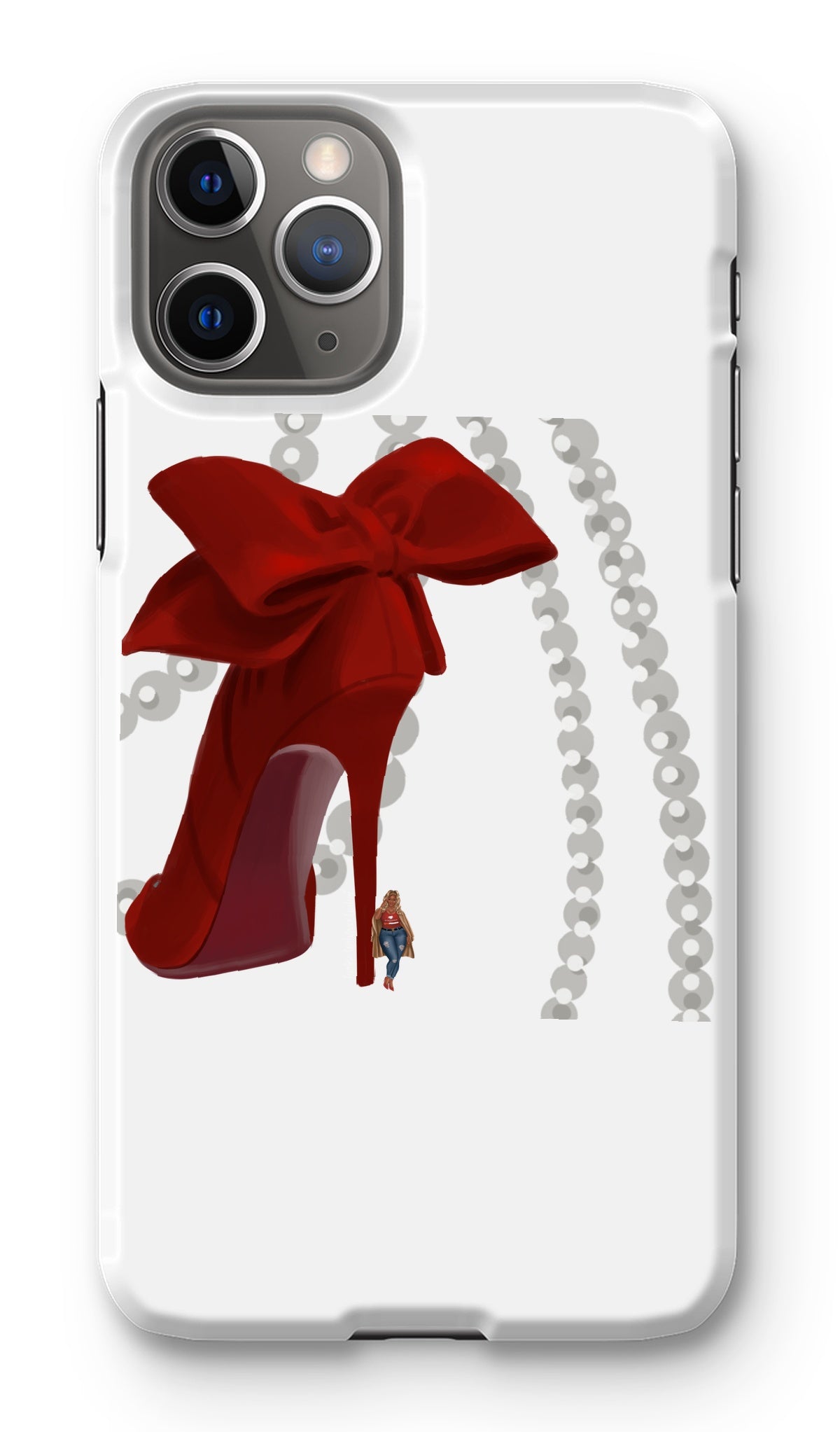 Heels & Pearls Phone Case - Fearless Confidence Coufeax™