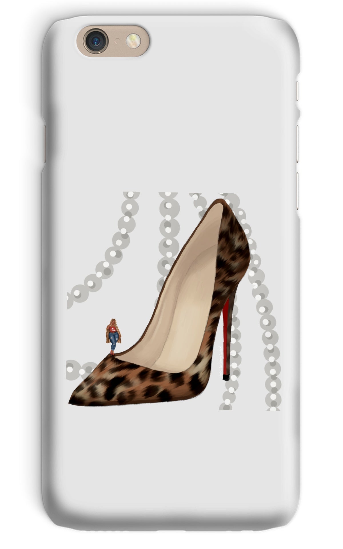 Leopard Heels Phone Case - Fearless Confidence Coufeax™