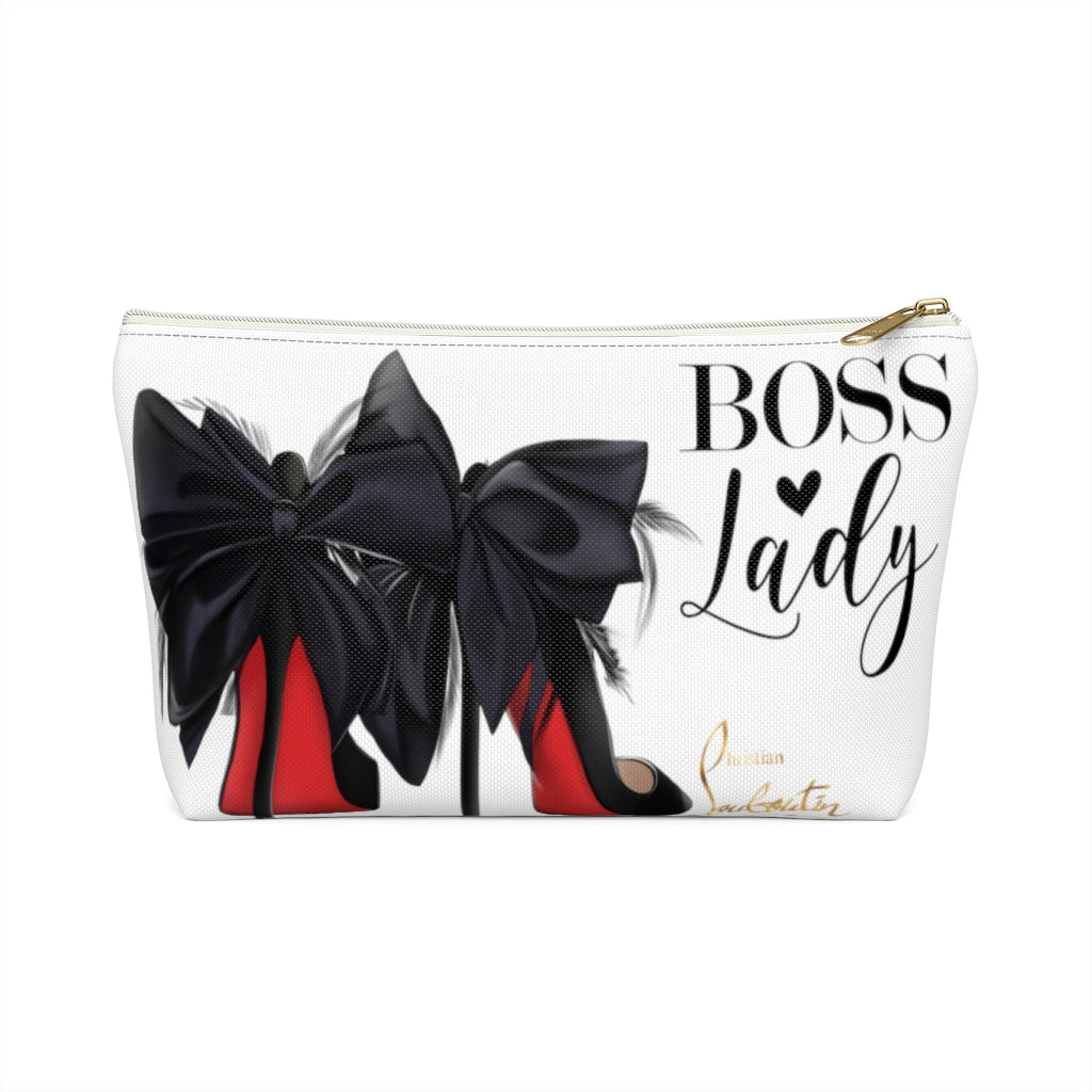 Boss Lady  Accessory Pouch w T-bottom - Fearless Confidence Coufeax™