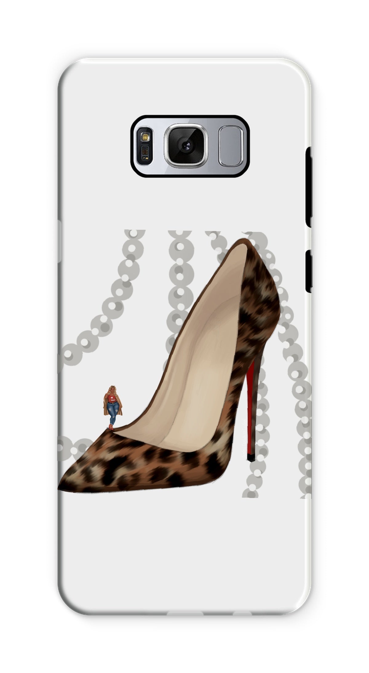 Leopard Heels Phone Case - Fearless Confidence Coufeax™