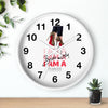 I'm A Boss Lady  Fearless Confidence Coufeaux  Wall clock - Fearless Confidence Coufeax™