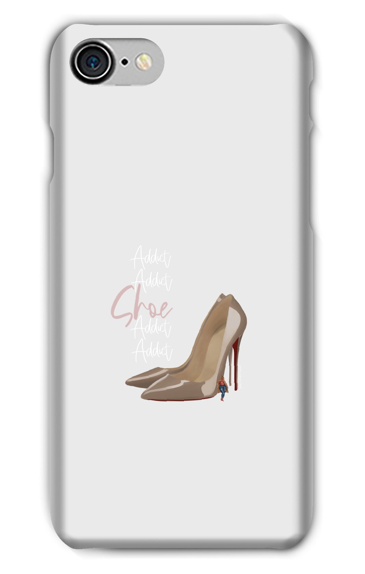 Nude Red Bottoms  Phone Case - Fearless Confidence Coufeax™