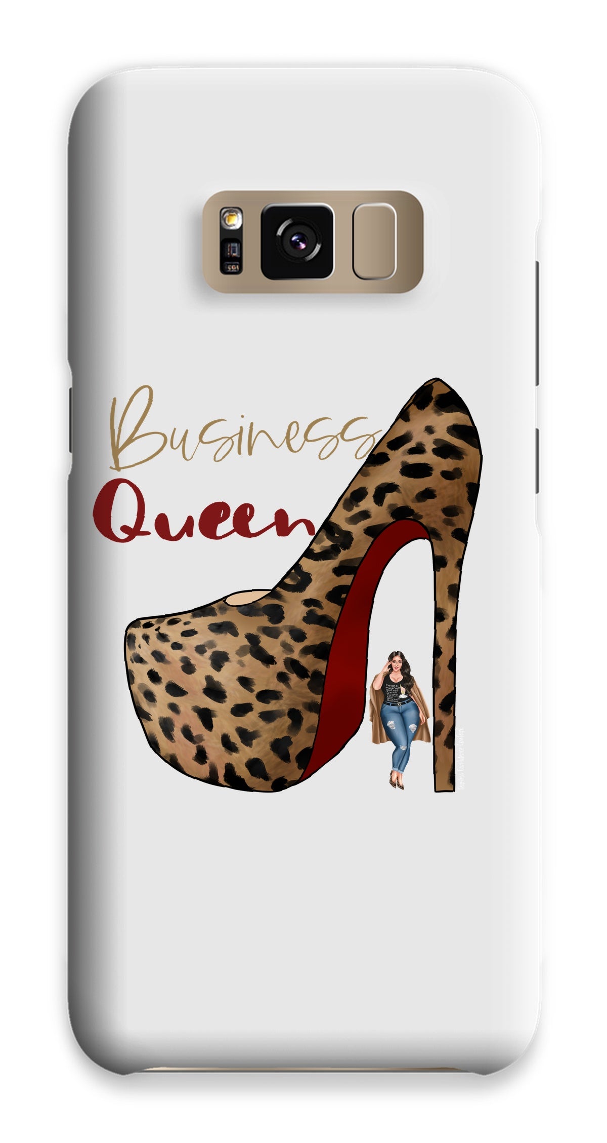 Business Queen Phone Case - Fearless Confidence Coufeax™