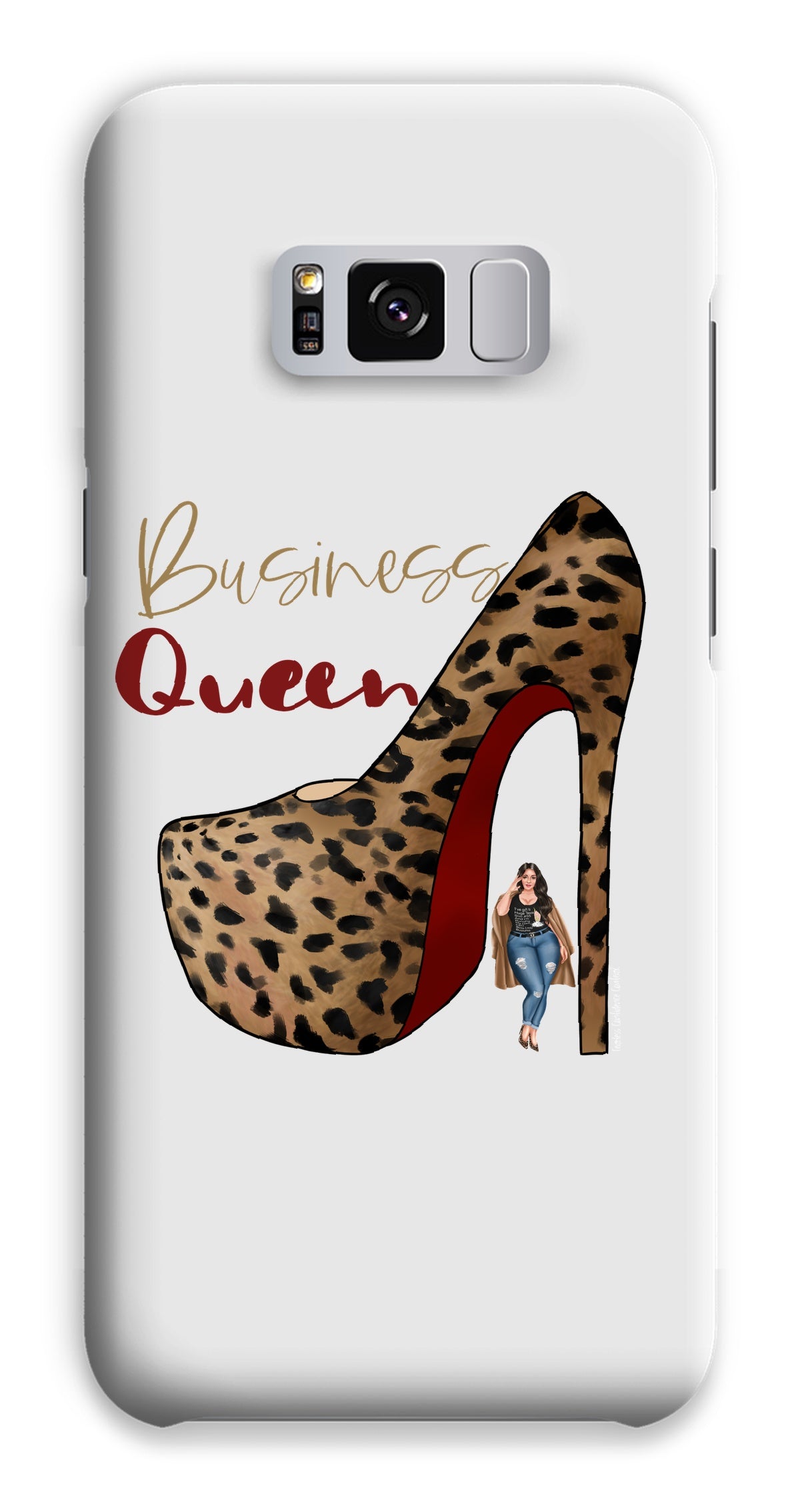 Business Queen Phone Case - Fearless Confidence Coufeax™