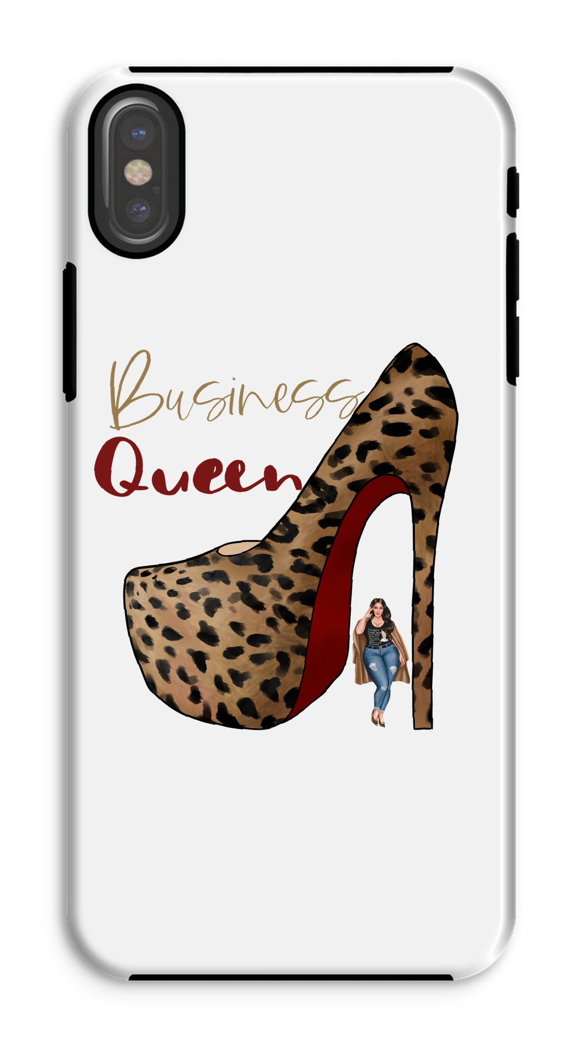 Business Queen Phone Case - Fearless Confidence Coufeax™