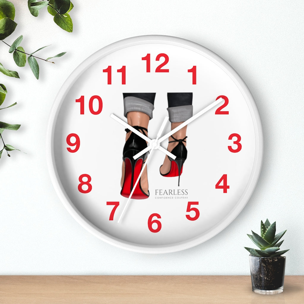 Fearless Confidence Coufeaux Wall clock - Fearless Confidence Coufeax™