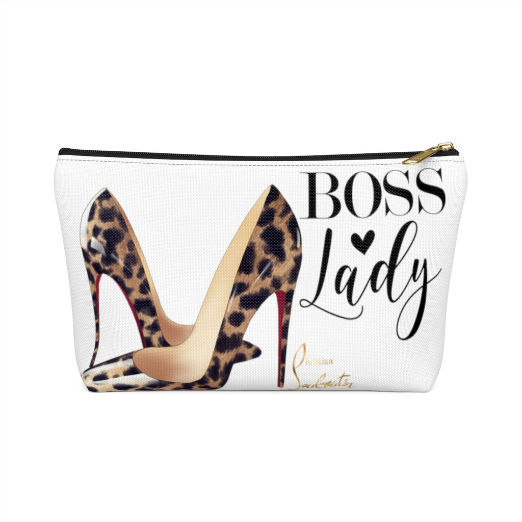 Boss Lady  Accessory Pouch w T-bottom - Fearless Confidence Coufeax™