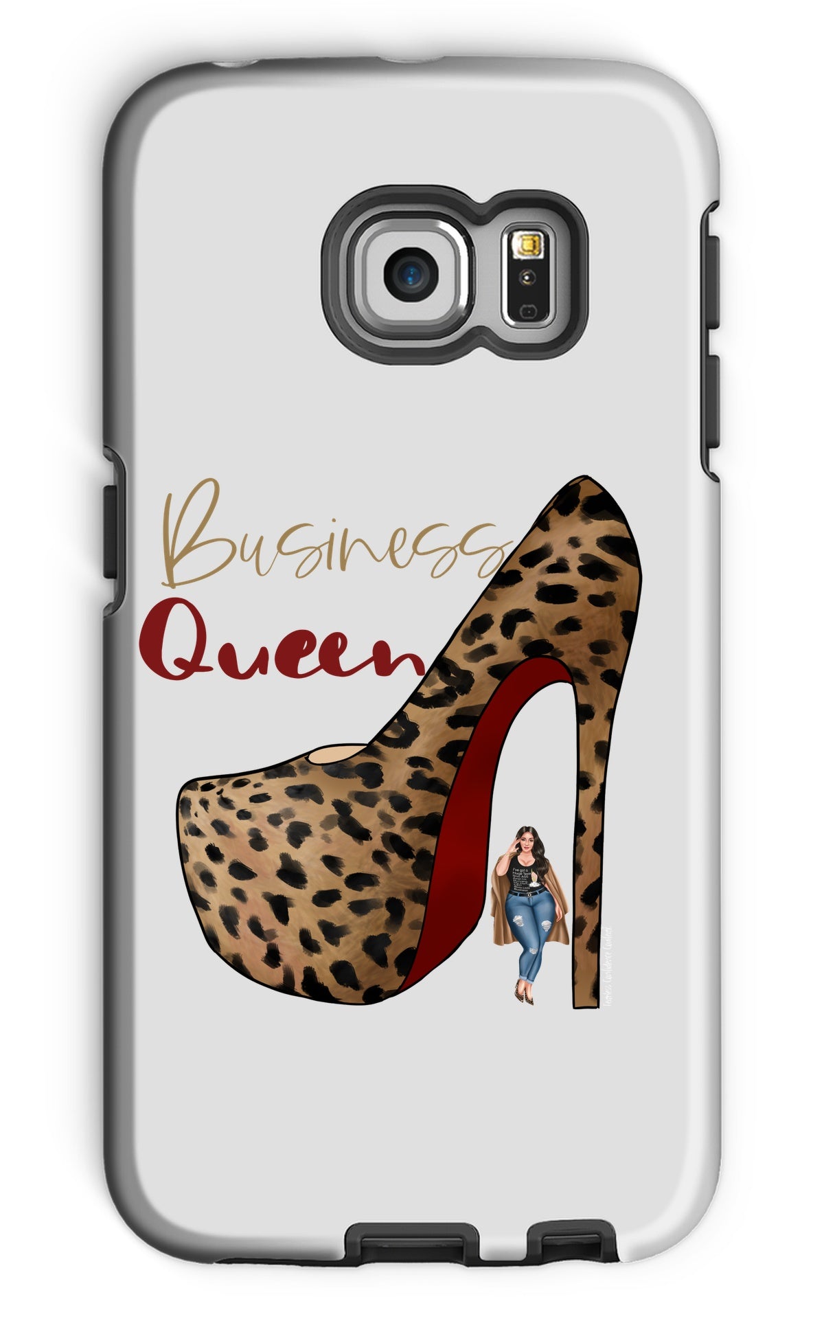 Business Queen Phone Case - Fearless Confidence Coufeax™