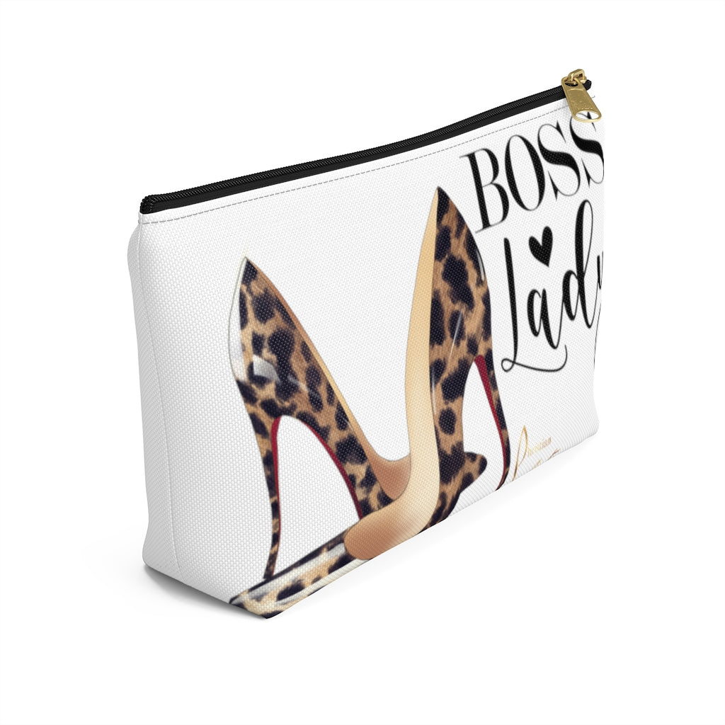 Boss Lady  Accessory Pouch w T-bottom - Fearless Confidence Coufeax™