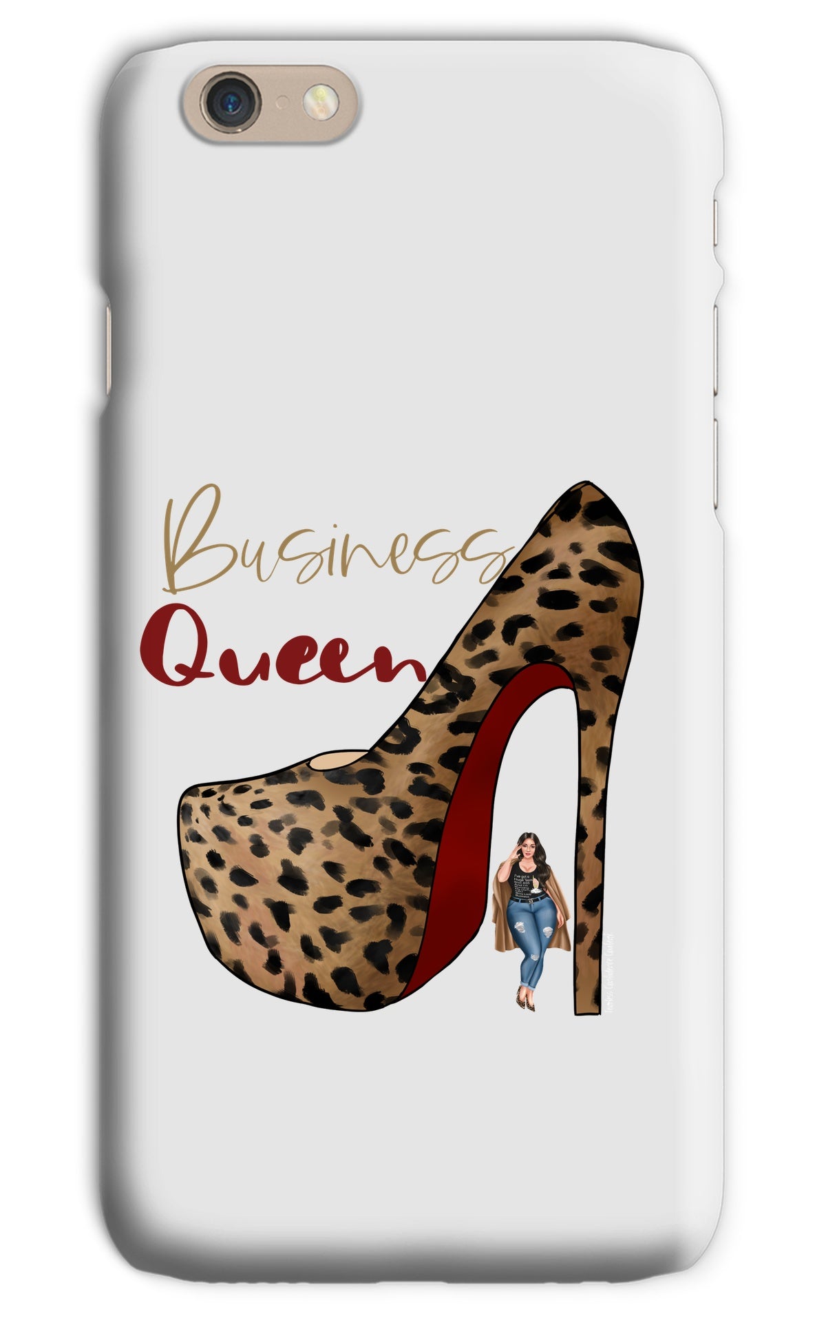 Business Queen Phone Case - Fearless Confidence Coufeax™