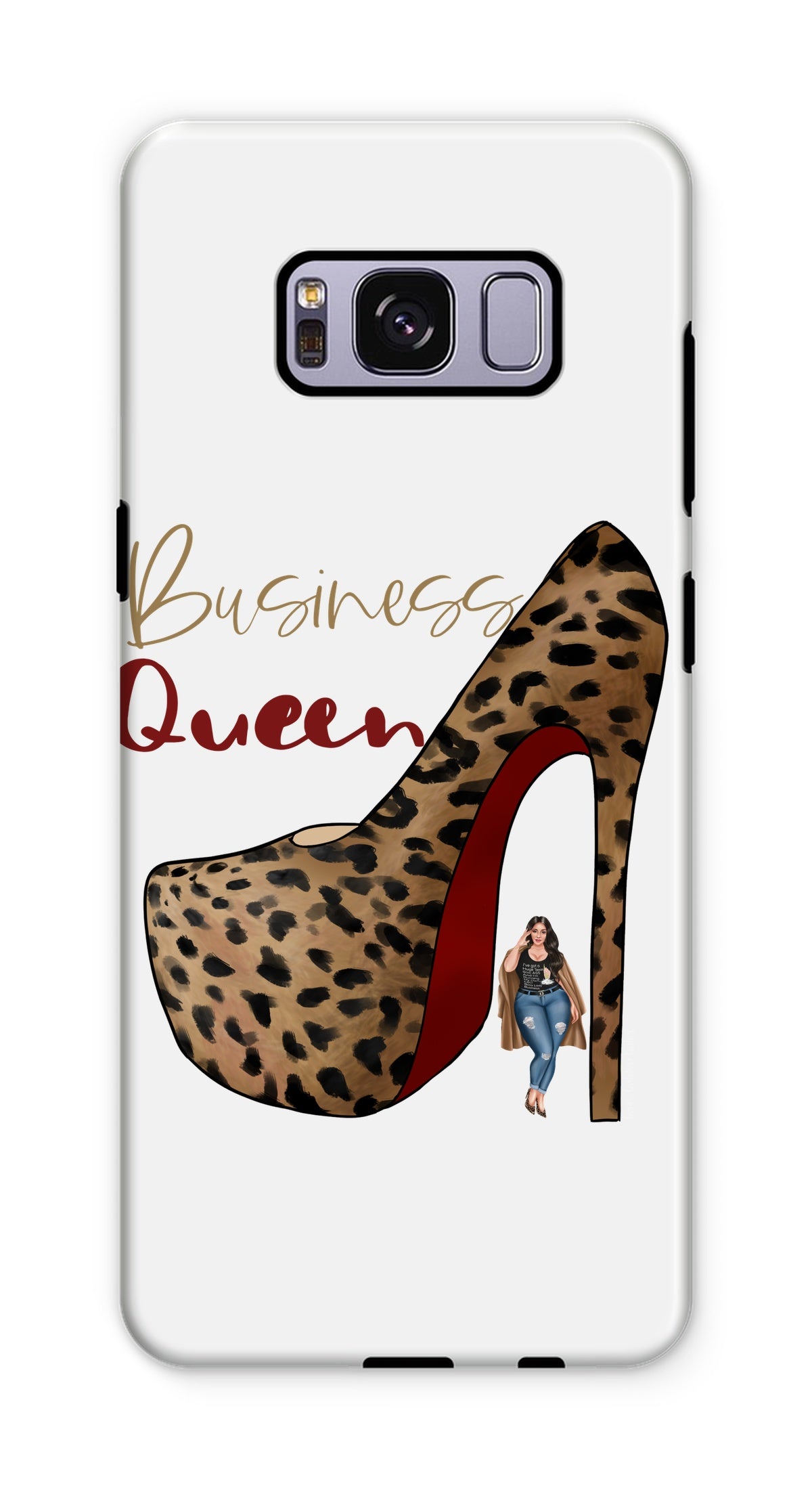 Business Queen Phone Case - Fearless Confidence Coufeax™