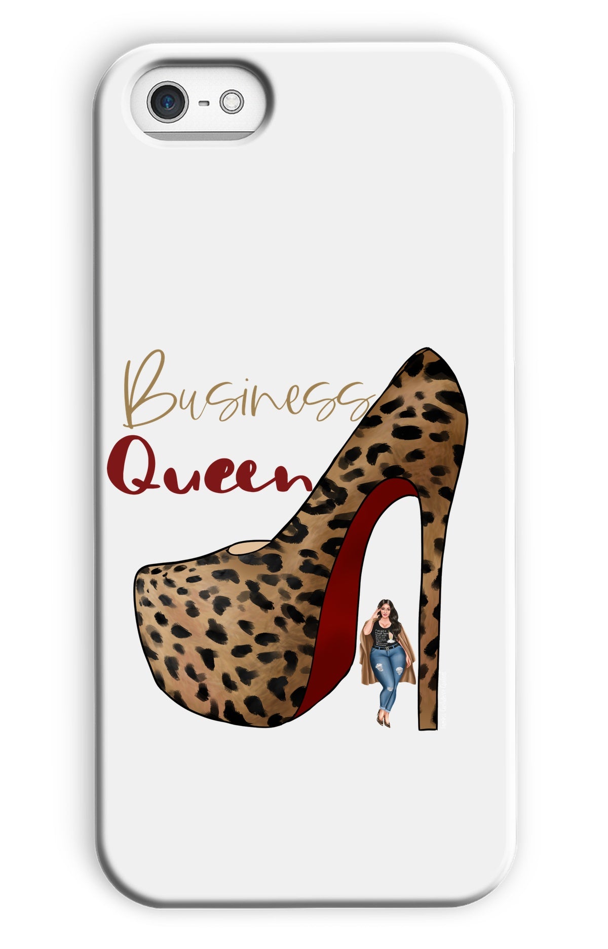 Business Queen Phone Case - Fearless Confidence Coufeax™