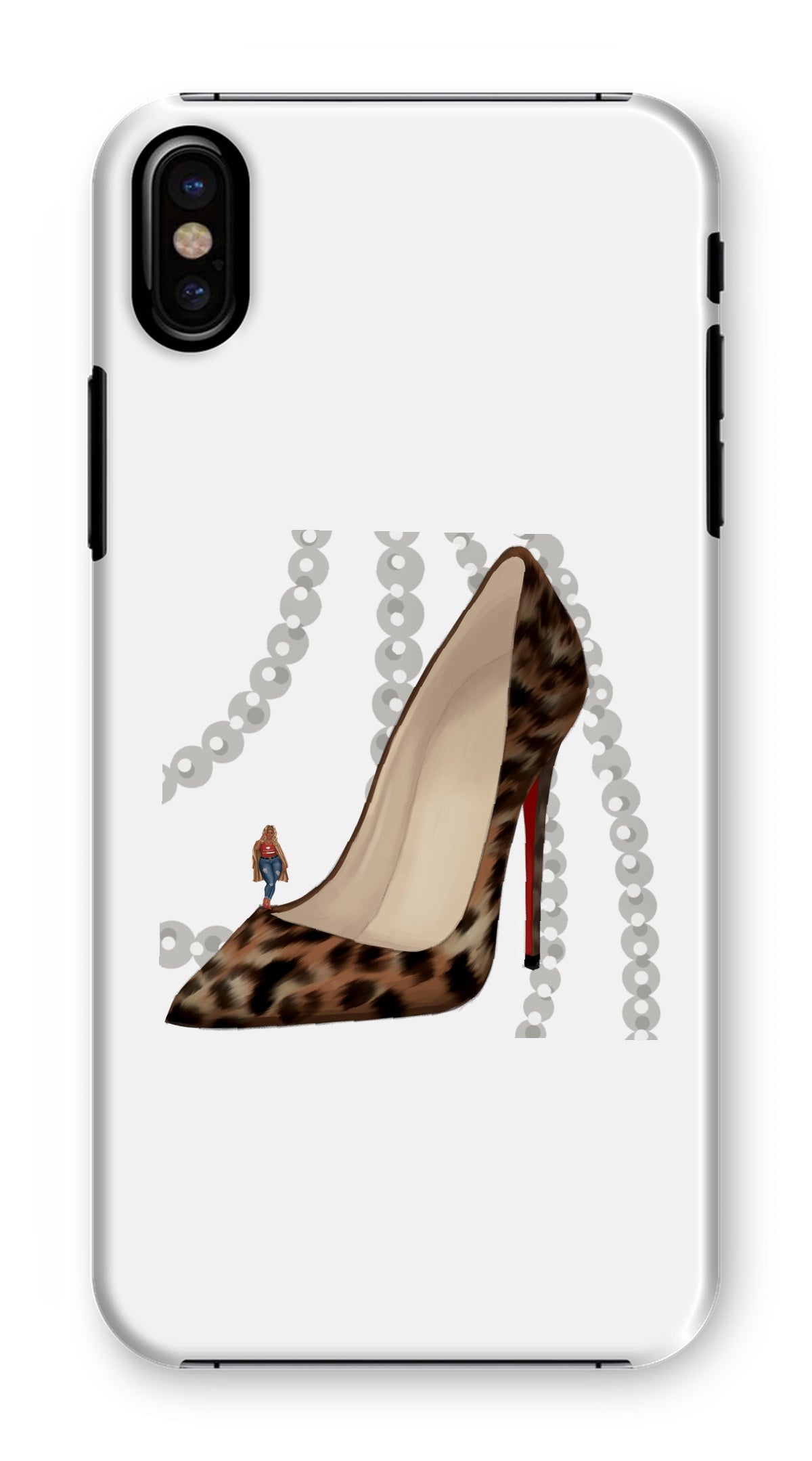 Leopard Heels Phone Case - Fearless Confidence Coufeax™