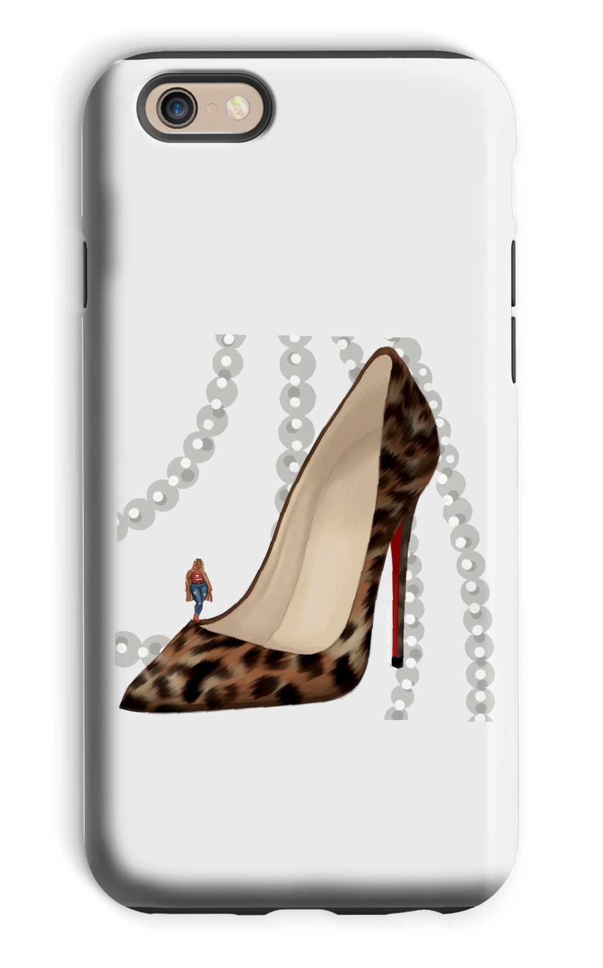 Leopard Heels Phone Case - Fearless Confidence Coufeax™