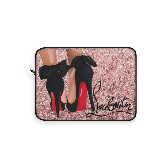 Rose Gold Boss Lady Laptop Sleeve - Fearless Confidence Coufeax™