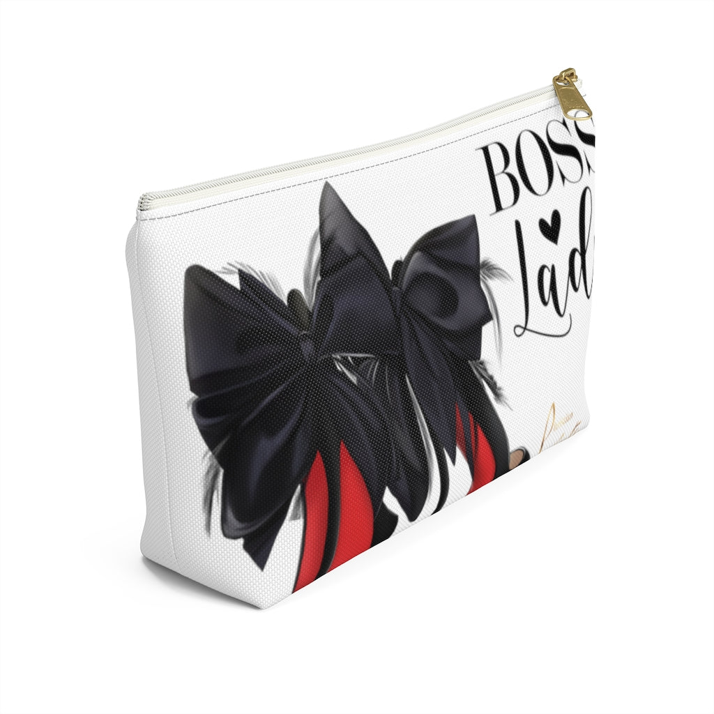 Boss Lady  Accessory Pouch w T-bottom - Fearless Confidence Coufeax™