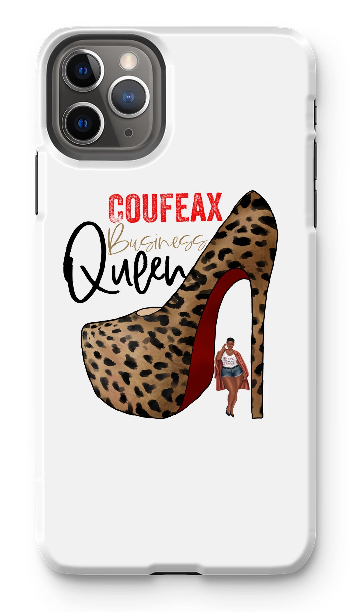 Business Queen Phone Case - Fearless Confidence Coufeax™