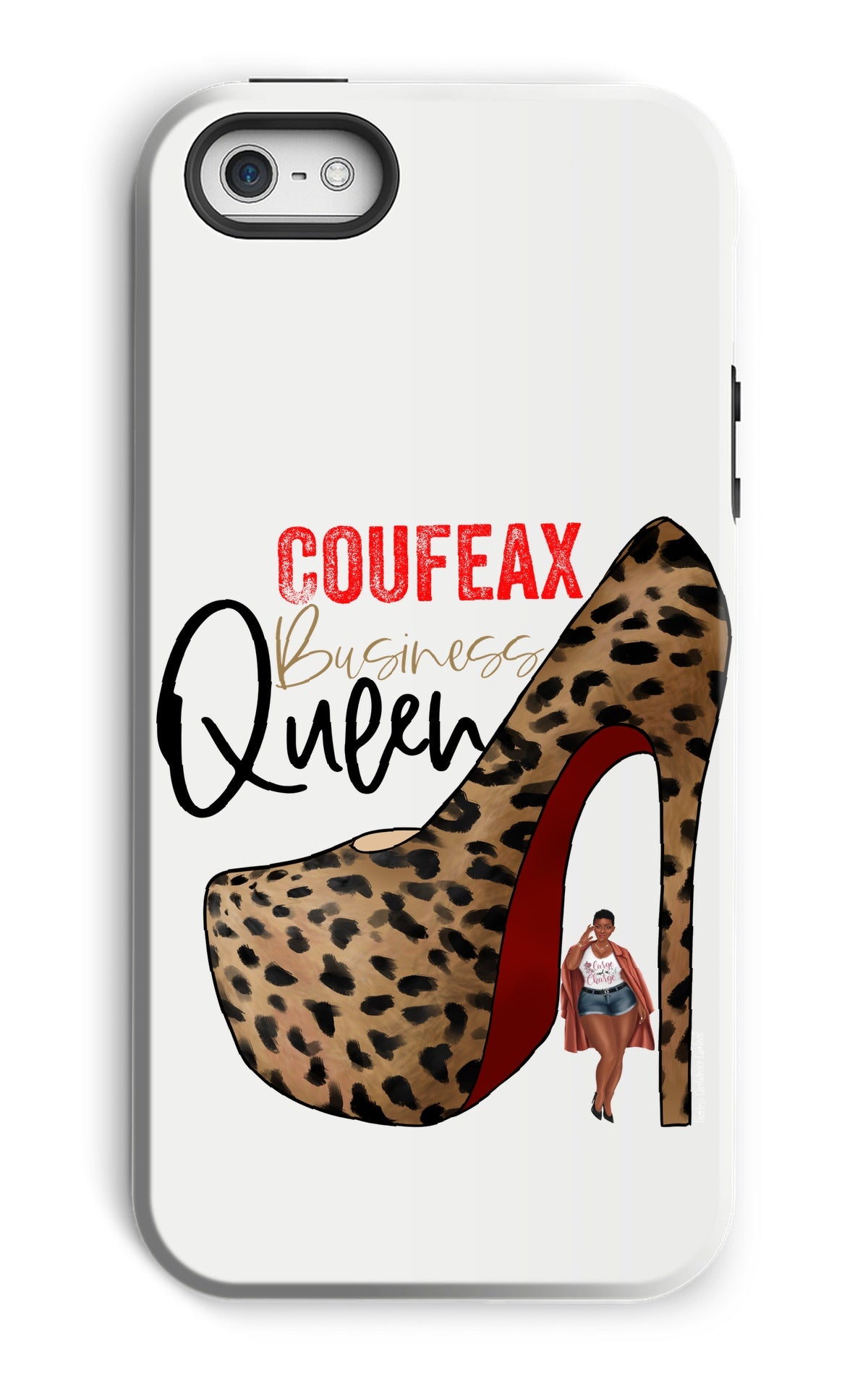 Business Queen Phone Case - Fearless Confidence Coufeax™