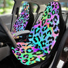 Rain Bow Leopard Car Seat Coverings - Fearless Confidence Coufeax™