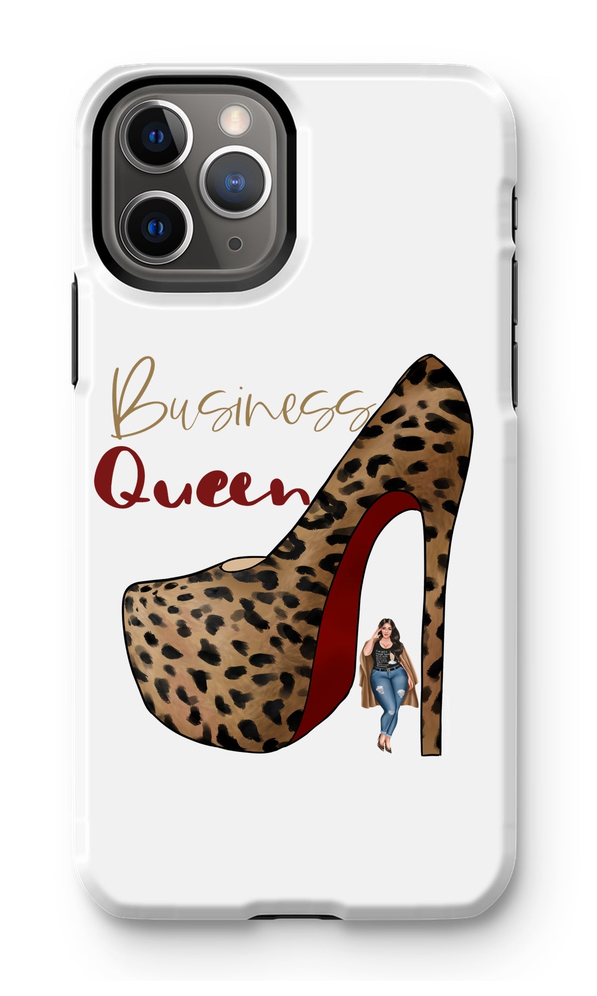 Business Queen Phone Case - Fearless Confidence Coufeax™