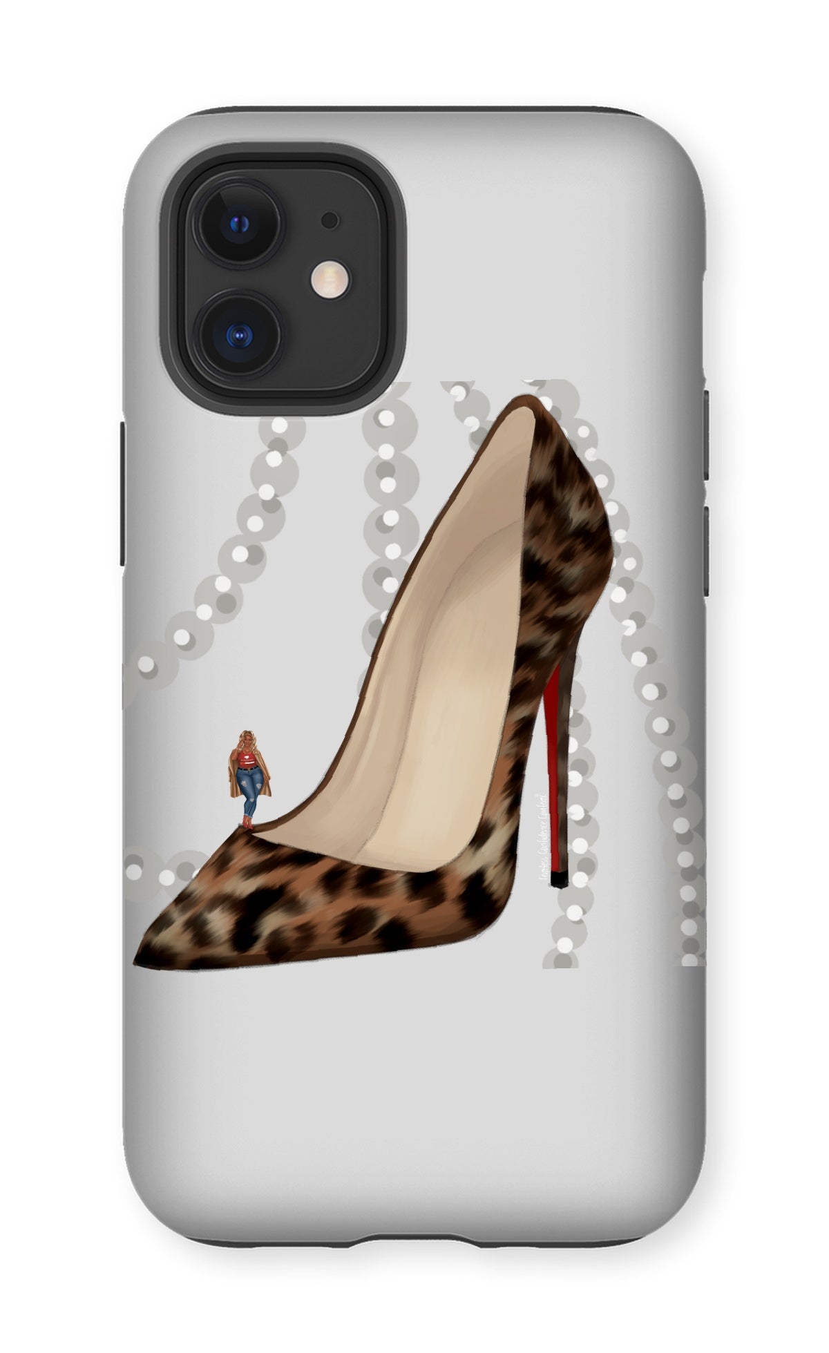 Leopard Heels Phone Case - Fearless Confidence Coufeax™