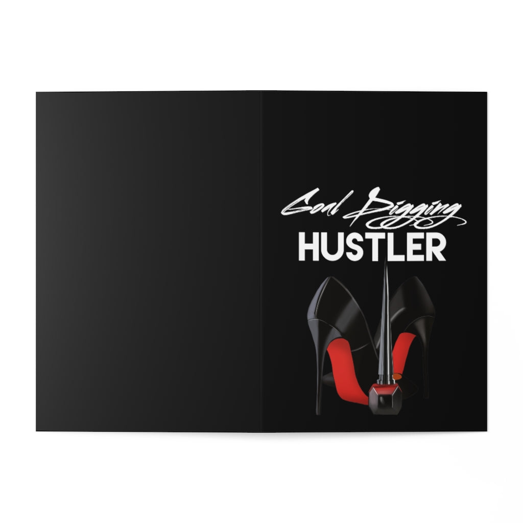 Happy Birthday  Goal Digging Hustler Greeting Cards (7 pcs) - Fearless Confidence Coufeax™