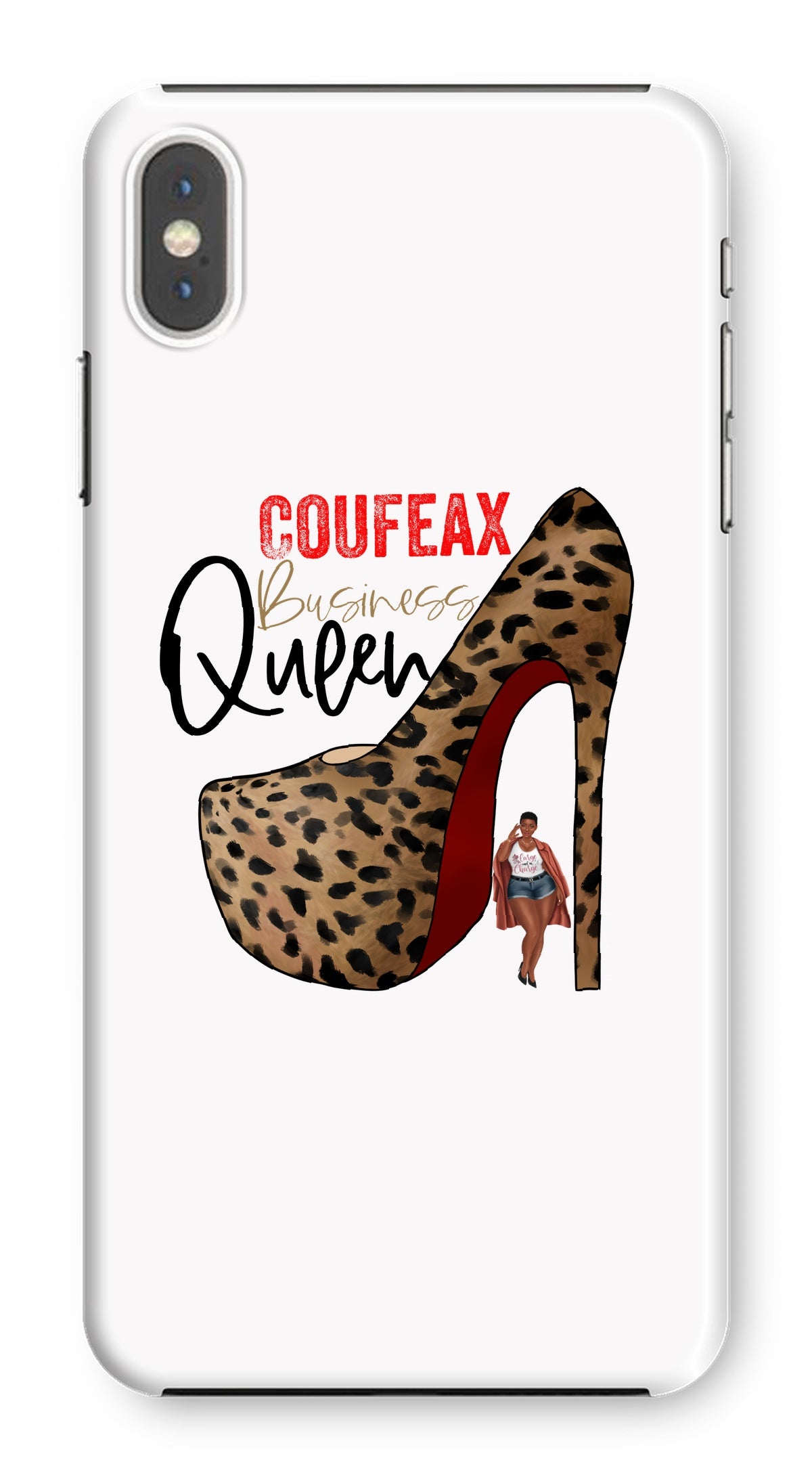 Business Queen Phone Case - Fearless Confidence Coufeax™