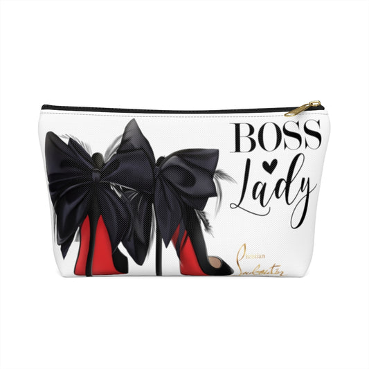 Boss Lady  Accessory Pouch w T-bottom - Fearless Confidence Coufeax™