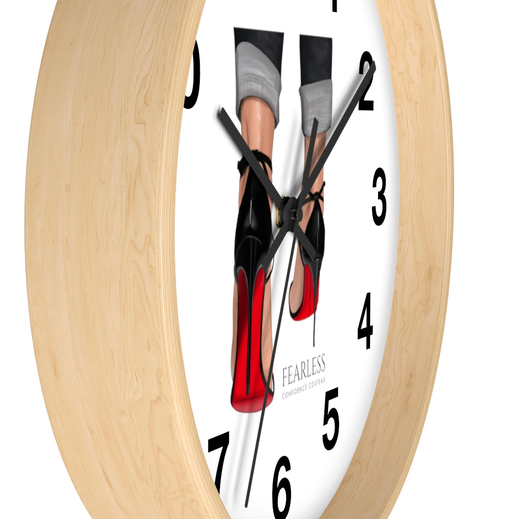 Fearless Confidence Coufeaux Wall clock - Fearless Confidence Coufeax™