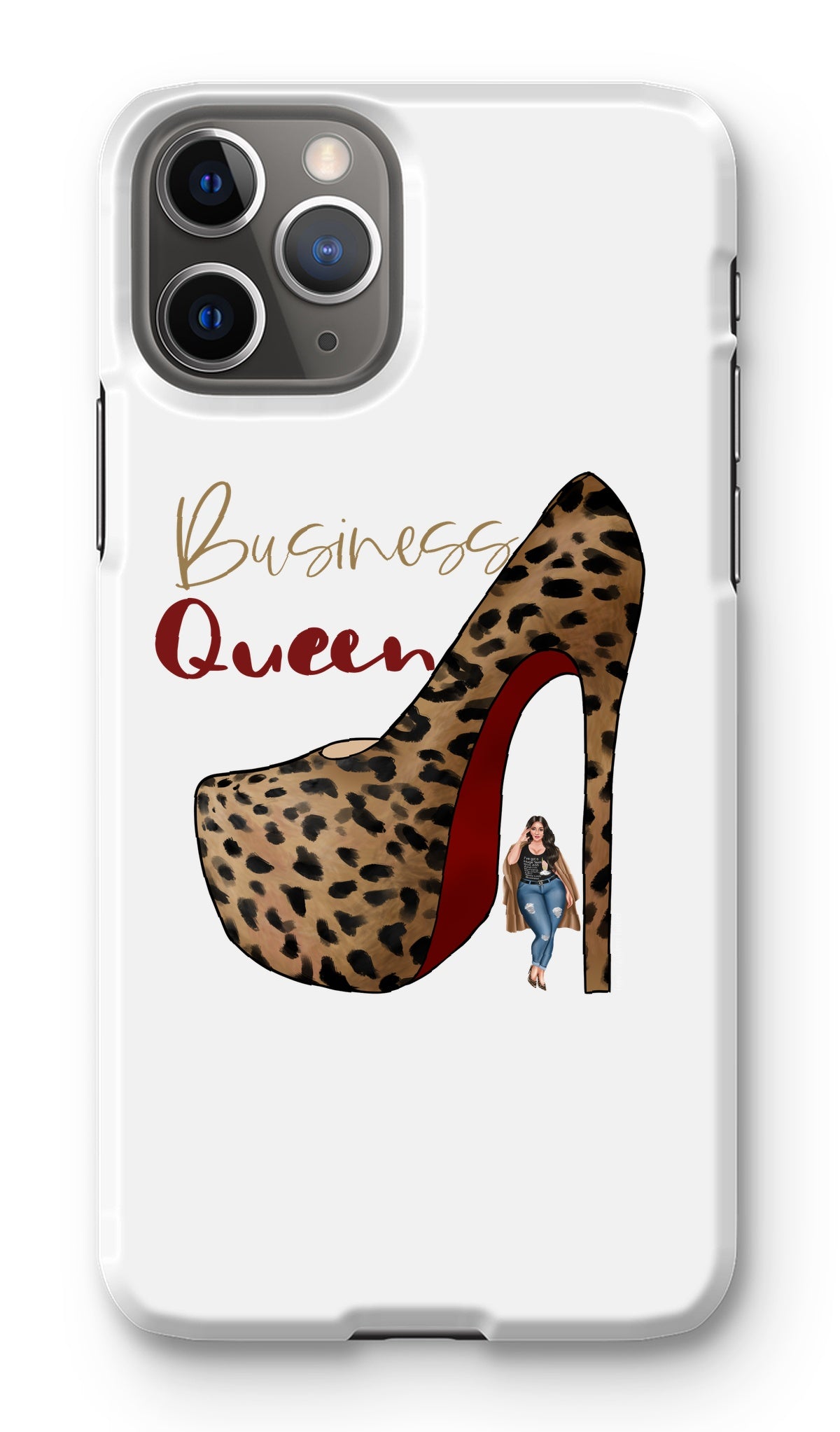 Business Queen Phone Case - Fearless Confidence Coufeax™