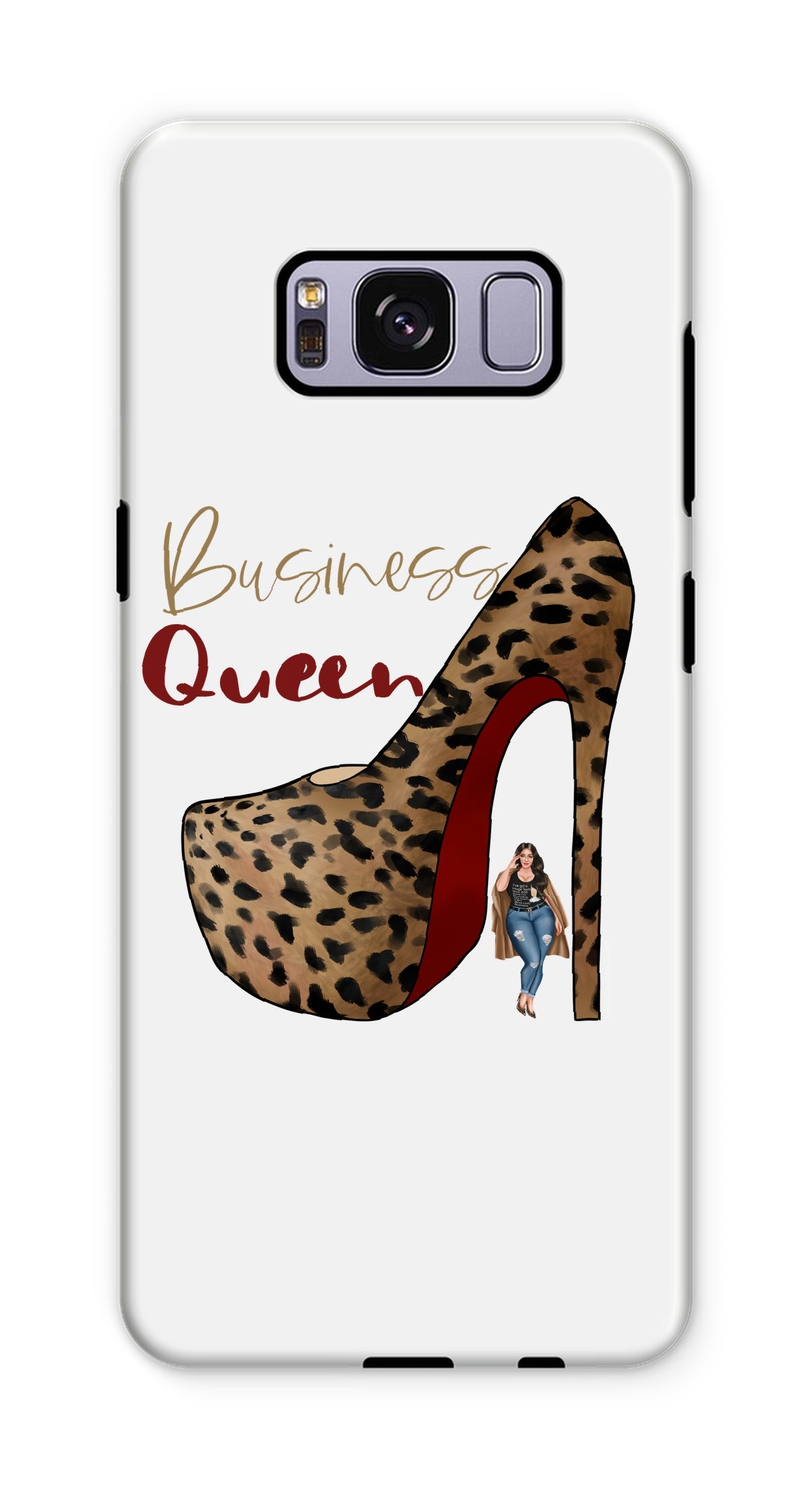 Business Queen Phone Case - Fearless Confidence Coufeax™