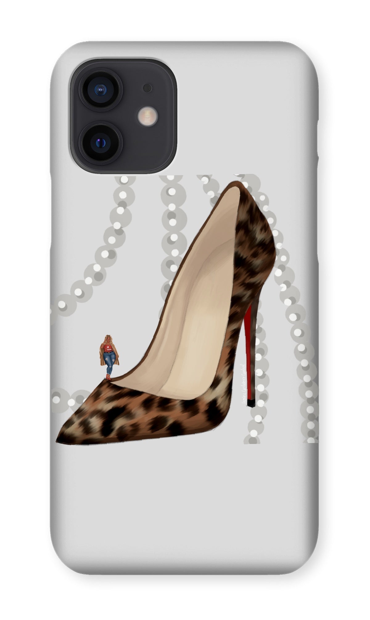 Leopard Heels Phone Case - Fearless Confidence Coufeax™