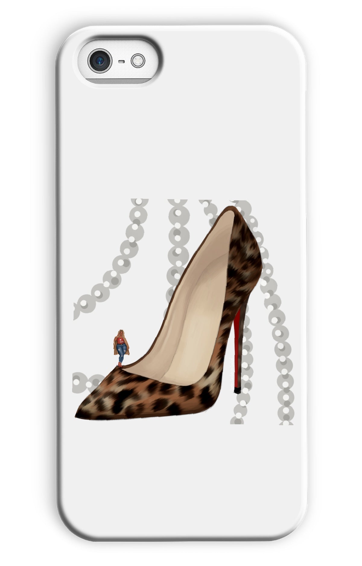 Leopard Heels Phone Case - Fearless Confidence Coufeax™