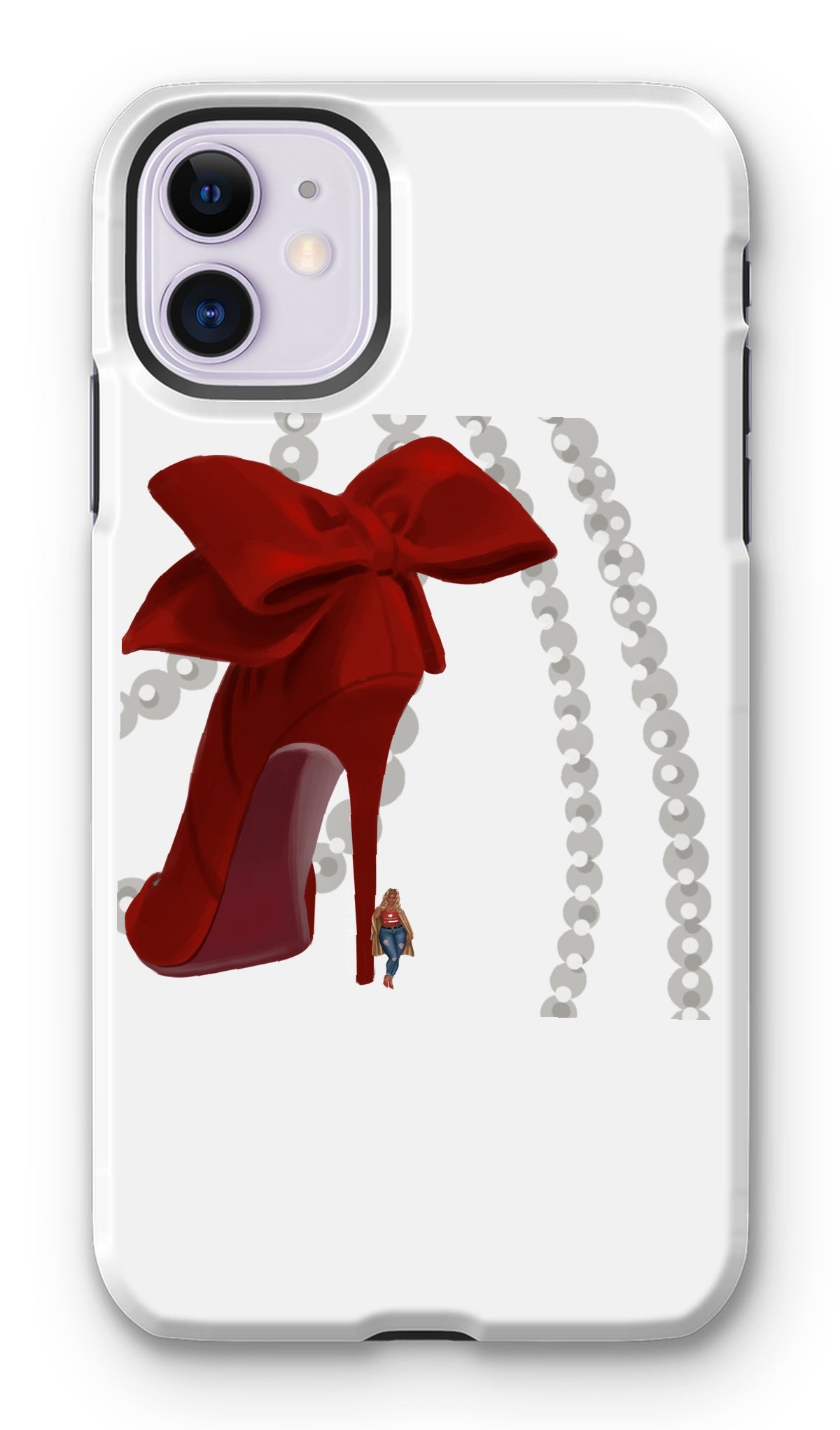 Heels & Pearls Phone Case - Fearless Confidence Coufeax™