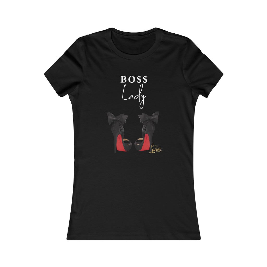 Boss Lady Women's Favorite Tee - Fearless Confidence Coufeax™