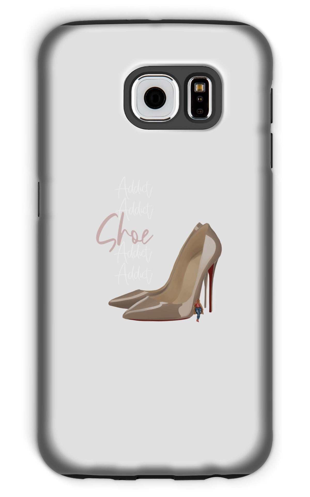 Nude Red Bottoms  Phone Case - Fearless Confidence Coufeax™