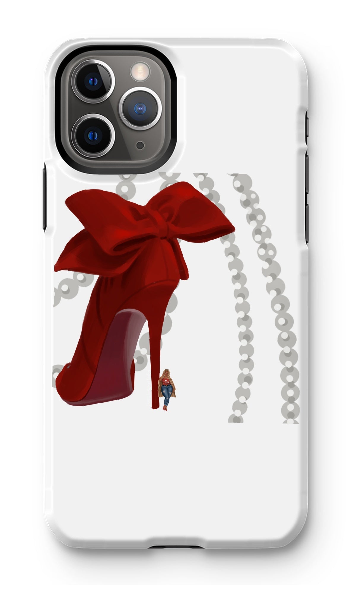 Heels & Pearls Phone Case - Fearless Confidence Coufeax™