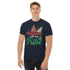 Christmas With My Tribe Men's classic tee - Fearless Confidence Coufeax™