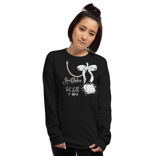 Pearl Necklace Long Sleeve Shirt - Fearless Confidence Coufeax™