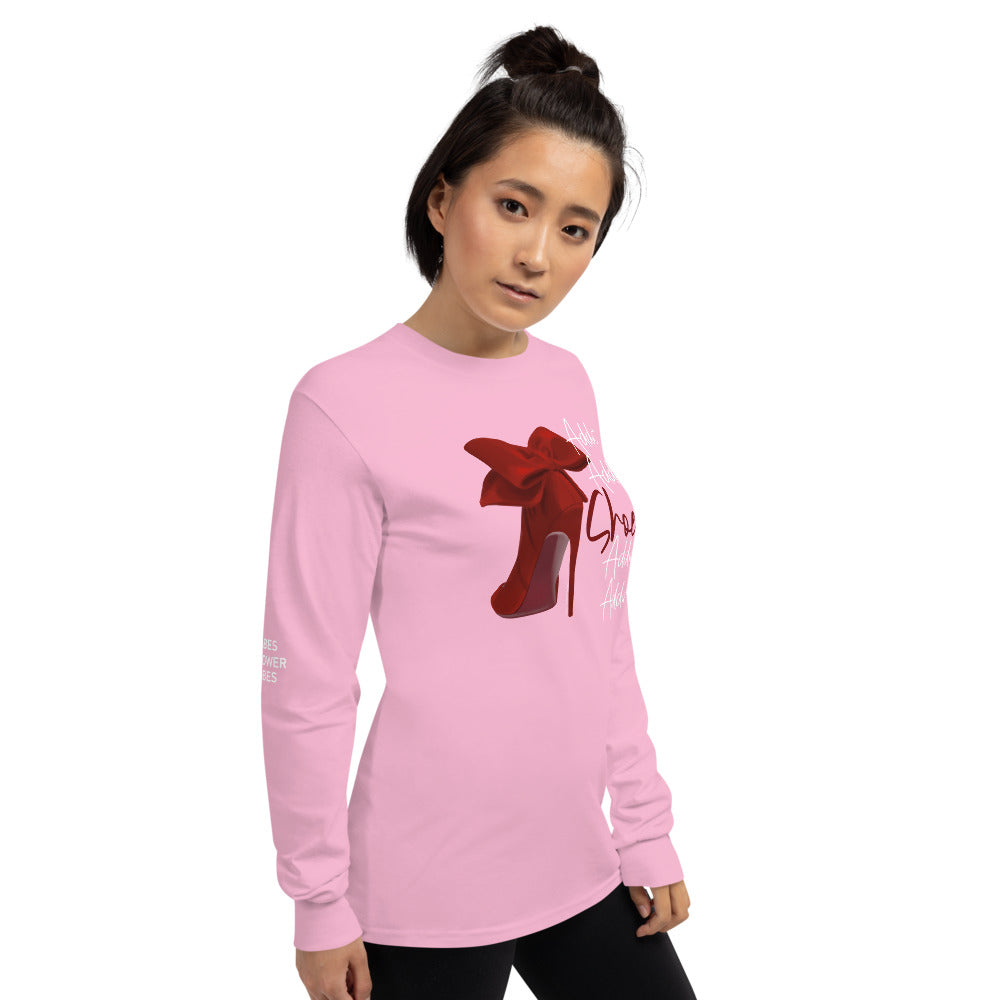 Shoe Addict Long Sleeve Shirt - Fearless Confidence Coufeax™