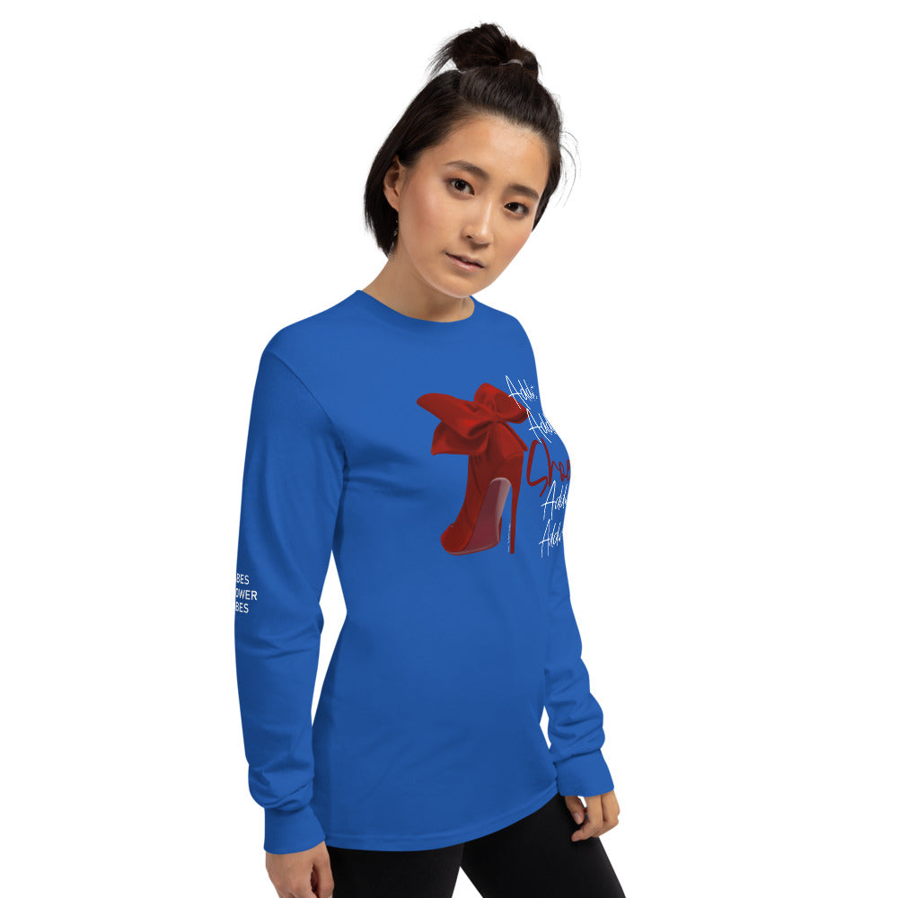 Shoe Addict Long Sleeve Shirt - Fearless Confidence Coufeax™