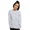 Pearl Necklace Long Sleeve Shirt - Fearless Confidence Coufeax™
