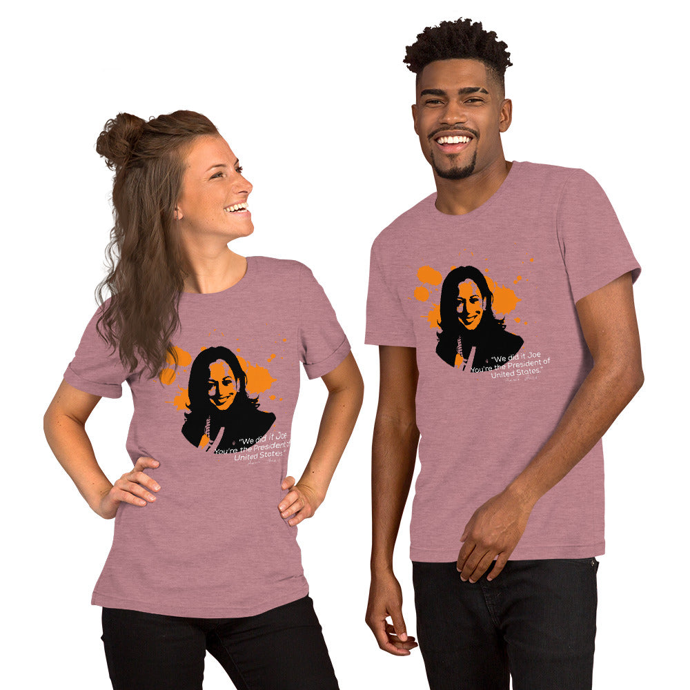 Kamala Harris T-Shirt - Fearless Confidence Coufeax™