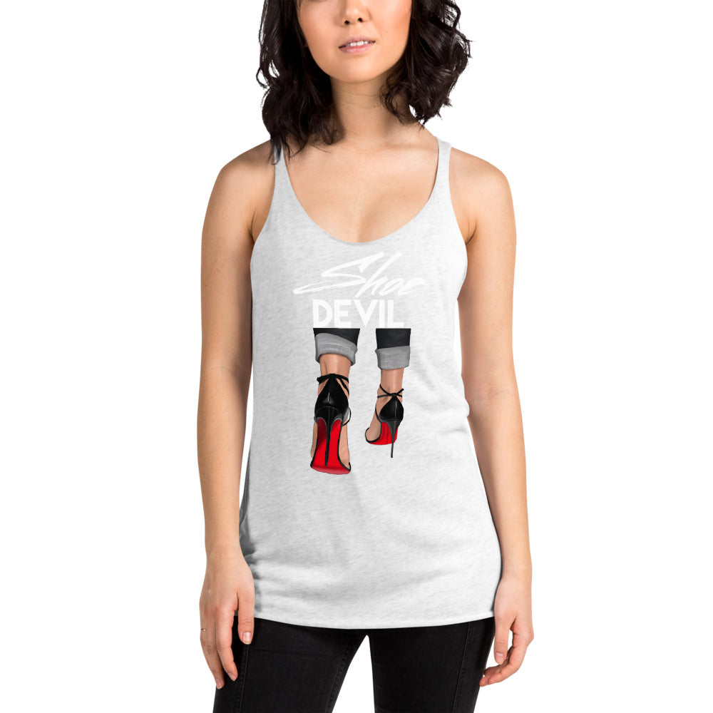 SHOE DEVIL Women's Racerback Tank - Fearless Confidence Coufeax™