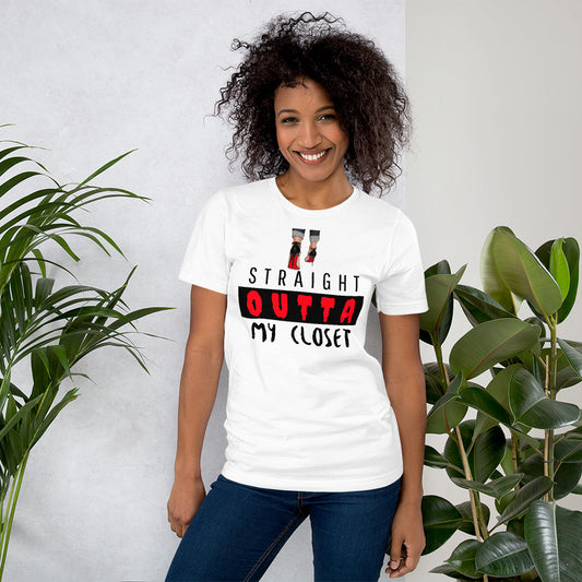 Straight Outta My  Closet Short-Sleeve T-Shirt - Fearless Confidence Coufeax™