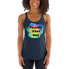 POSITIVE VIBES ONLY Women's Racerback Tank - Fearless Confidence Coufeax™